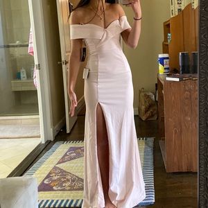 NWT Song of Love Blush Pink Maxi Dress